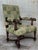 Louis XVI Style Spanish Pair of Carved Walnut Armchairs, 1900s For Sale - Image 4 of 18
