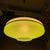 Large Vintage Space Age UFO Pendant Lamp in Green Acrylic, 1970s For Sale - Image 12 of 18