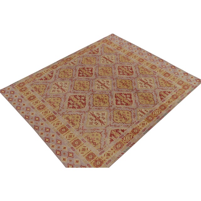 This 6x9 rug design is an exciting new addition to the Homage Collection by Rug & Kilim—an encyclopedia of styles...