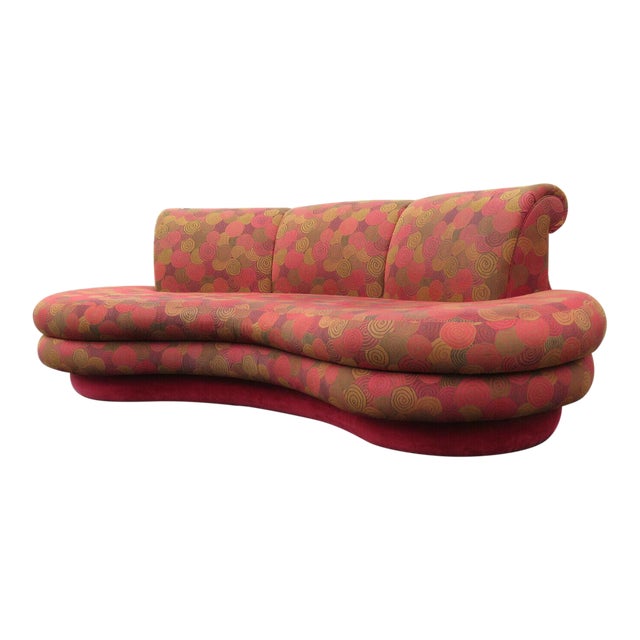 Comfort Designs Adrian Pearsall Curved Mid Century Modern Couch