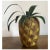 American Virginia Folk Art Carved Wood, Tin & Paint Decorated Sculpture of a Pineapple Signed Nancy Thomas For Sale In New York - Image 6 of 10