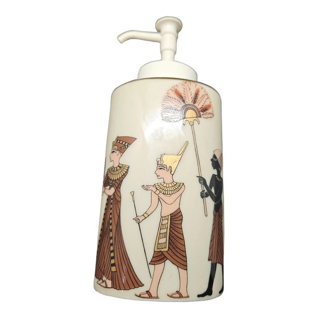 Vintage Andre Richard Porcelain Soap Dispenser For Sale