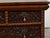 Late 18th Century Oak Box with Faux Drawers, Handles and Carved Scrolls For Sale - Image 4 of 12