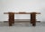 Brown High Table in Oak by Officina Rivadossi, 1973 For Sale - Image 8 of 12