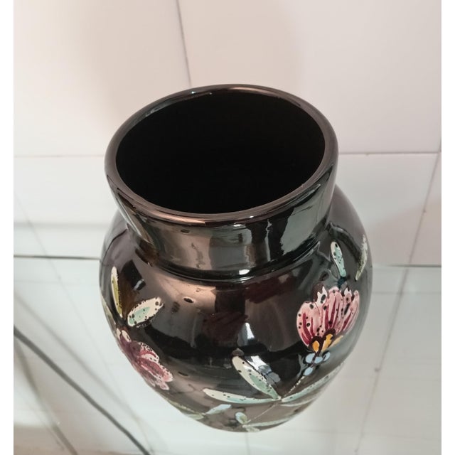 Vintage Ceramic Vase from Flavia Montelupo, 1980s, in Flawless conditions. Designed 1980 to 1989 This piece has an...