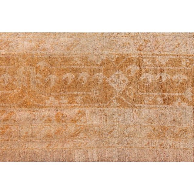 1920s Turkish Oushak Rug For Sale - Image 4 of 6