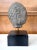 15th Century & Earlier Stone Buddha Head Chinese Qi Dynasty on Custom Stand For Sale - Image 9 of 12