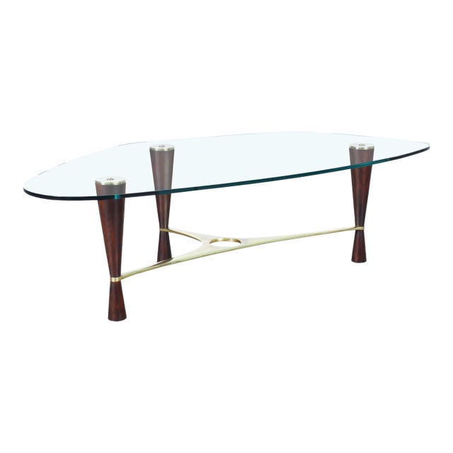 Vintage Model 5309 Rosewood Coffee Table by Edward Wormley for Dunbar For Sale