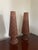 Boho Chic Mid 20th Century Pair of Malaysian Wood Vases For Sale - Image 3 of 6