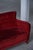 Danish Modern Red Velvet 3-Seater Sofa in the style of Fritz Hansen, 1940s For Sale - Image 15 of 18