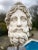 Stone 20th Century Marble Bust Sculpture of the Roman God of the Water Neptune For Sale - Image 7 of 10