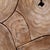Contemporary Organic Modern Natural Teak Root Block Side Table For Sale - Image 3 of 3