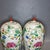 Vintage Chinoiserie Famille Rose Floral & Bird Lidded Jars - A Pair For Sale - Image 9 of 9