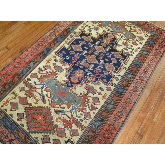 Late 20th Century Persian Malayer Pictorial Rug - 3'11" x 6'4" For Sale - Image 10 of 18