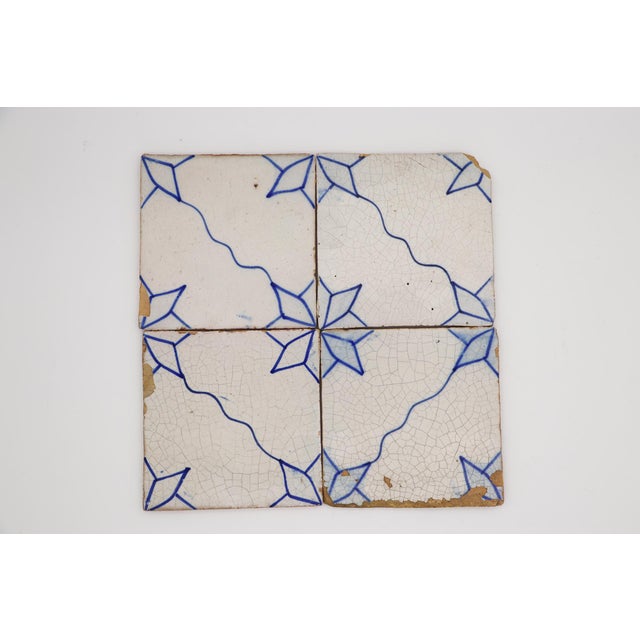 Circa: 19th Century. Country: Portugal. Material: Earthenware, Tin-glazed pottery. Item condition: Some chips and...