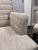 Textile Hickory White Channel Tufted Lounge Armchairs, Pair For Sale - Image 7 of 12