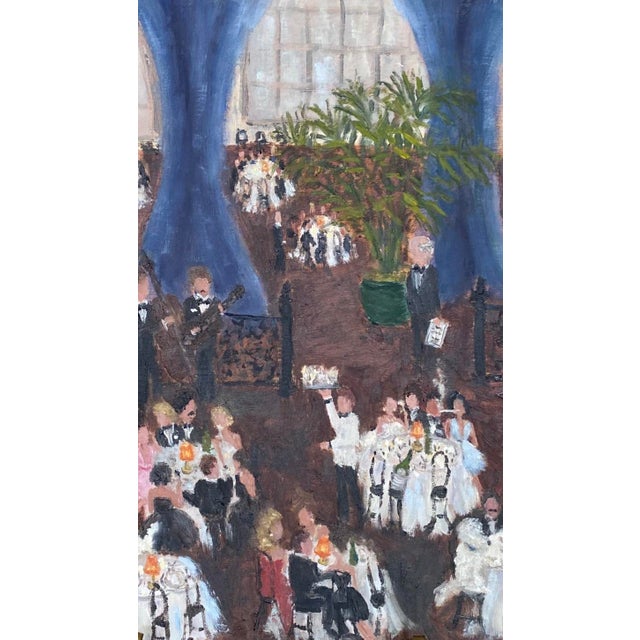Impressionist At the Soirée by Alice Ford For Sale - Image 3 of 4
