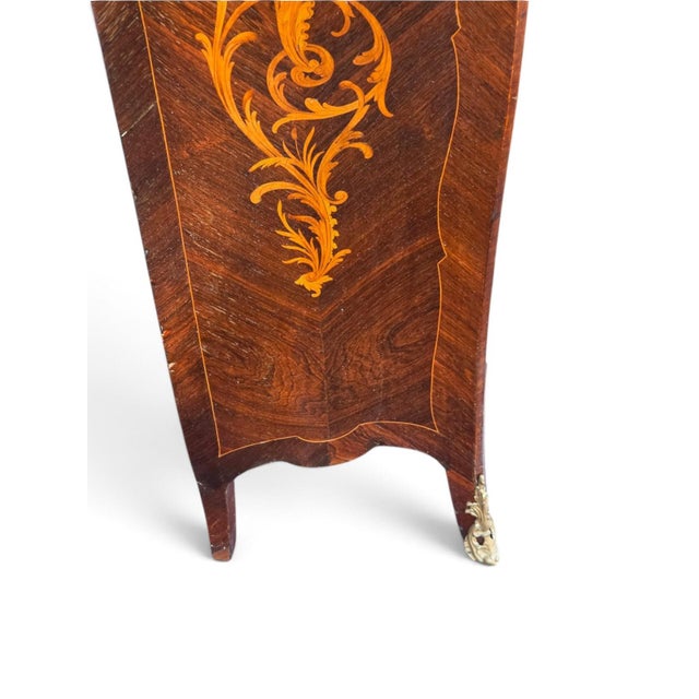 19th Century French Napoleon the 3rd Rosewood Marketry Secretary Masterpiece. For Sale - Image 11 of 16