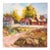 Original Impressionist Landscape Farm House Oil Painting Signed Rodden For Sale