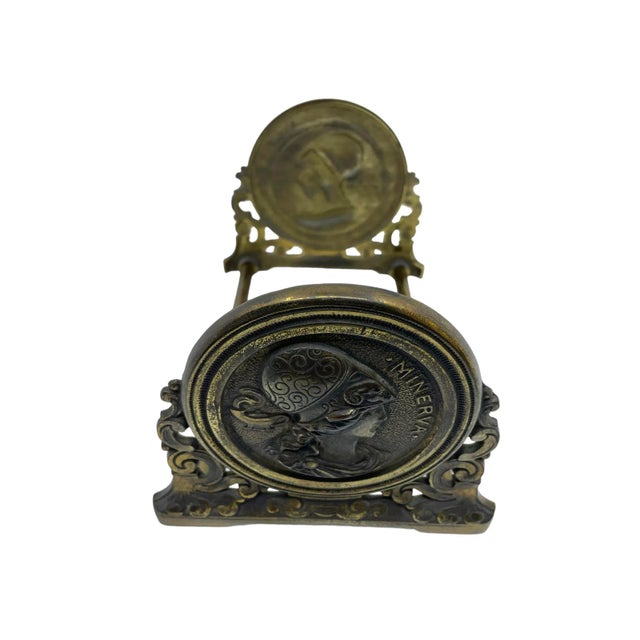 Antique Expandable Art Nouveau Book End For Sale - Image 12 of 12