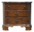 American Drew Solid Cherry Traditional Style 32" Serpentine Front Three Drawer Nightstand 601-420 For Sale