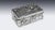 Antique Meiji Japanese Silver Iris Flower Cigar Box by Zuan, 1900 For Sale - Image 3 of 18