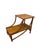 1960s Vintage Heywood-Wakefield Style Rattan & Bamboo Two-Tier Side Table, C. 1960s For Sale - Image 5 of 9