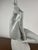 Modern Ceramic Thinking Woman Sculpture, 1960s For Sale - Image 3 of 9