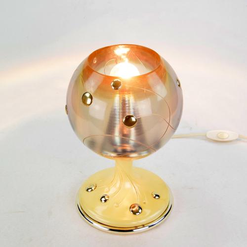 Vintage Epoxy Table Lamp For Sale - Image 3 of 6