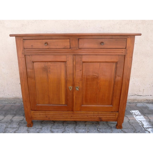 Antique Cherry Sideboard, 1800s For Sale - Image 14 of 16