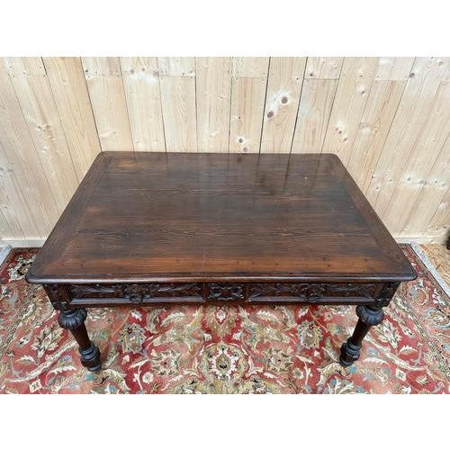 Period: 19th century Style: Renaissance, Louis 13th Condition: Excellent condition Material: Solid wood Length: 150Width:...