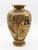 Rinzan workshop Satsuma vase, circa 1900, Japan. In Kyoto tradition. Porcelain. Moriage decoration surrounds six male...
