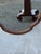 1930 Oval Walnut Hand Painted American Mirror. For Sale In Philadelphia - Image 6 of 18