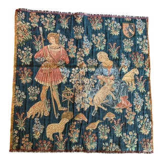 1970s French Tapestry Textile Art For Sale