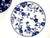 Ceramic Early 21st Century Williams Sonoma Japanese Garden Cherry Blossom Blue and White Porcelain Plates - Set of 2 For Sale - Image 7 of 9