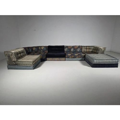 Mah Jong Modular Sofa in Kenzo Takada Fabric from Roche Bobois, Set of 17 For Sale - Image 11 of 11