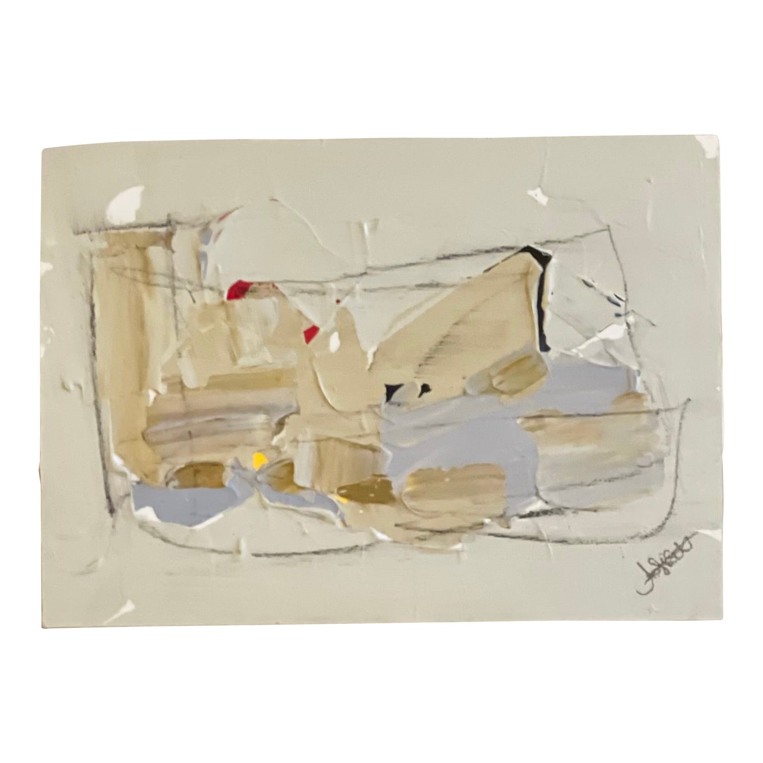 Alexis Walter Art - Contemporary Mixed Media Painting | Chairish