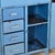 Metal Industrial Four-Drawer Cabinet, 1970s For Sale - Image 7 of 13