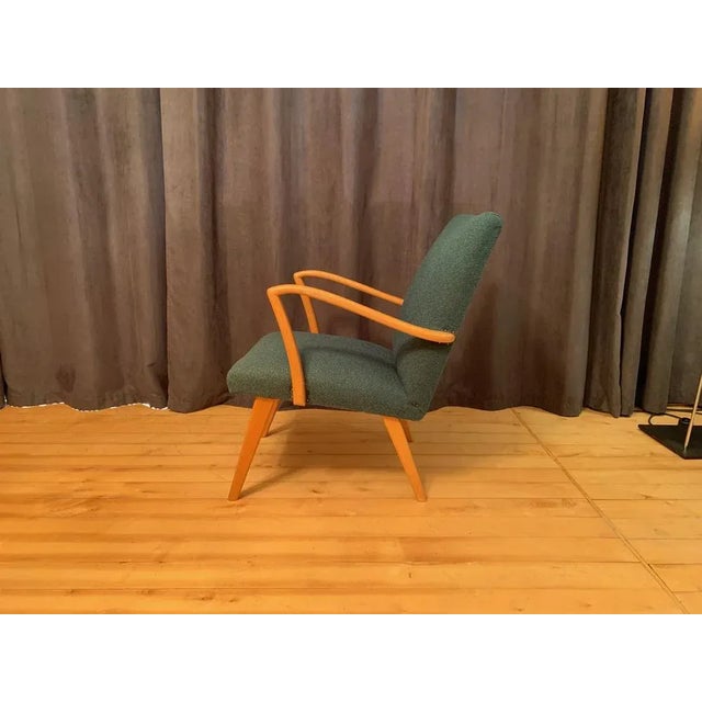 Mid-Century Club Armchair, 1960s For Sale - Image 4 of 9