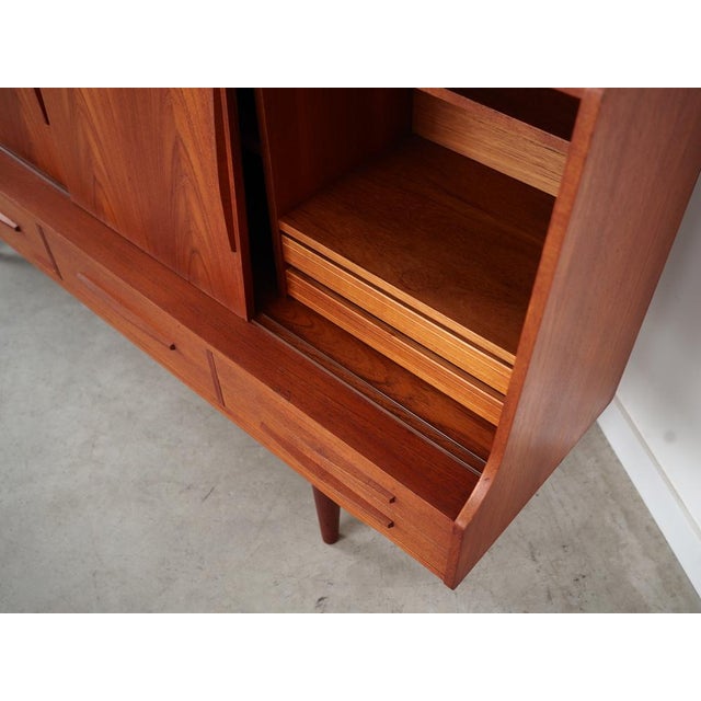 Danish Teak Highboard, 1960s For Sale - Image 12 of 18