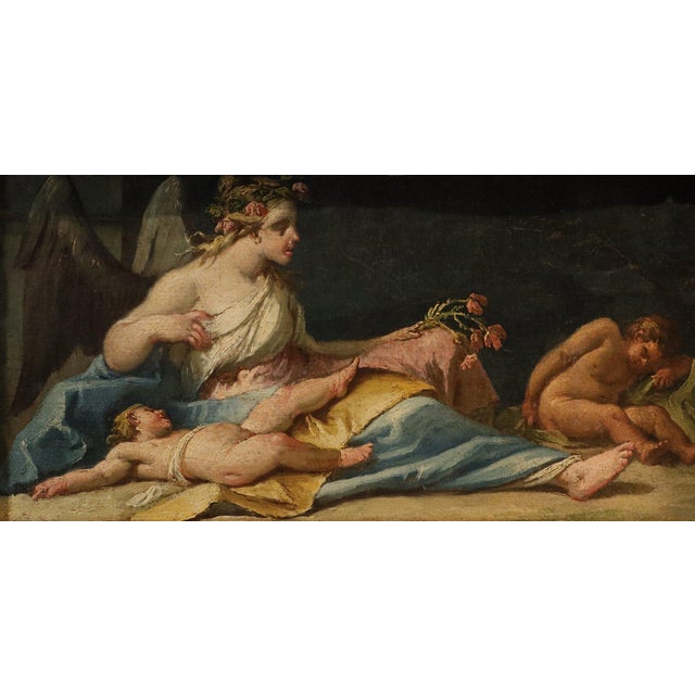 Gaspare Diziani, Allegory of the Night, 1740, Oil on Canvas For Sale - Image 9 of 12