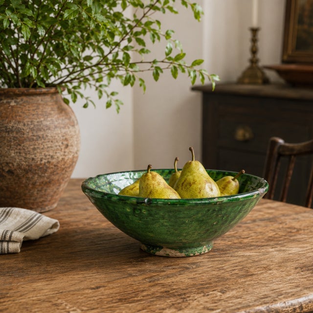 Moroccan Tamegroute Large Bowl For Sale In Atlanta - Image 6 of 6