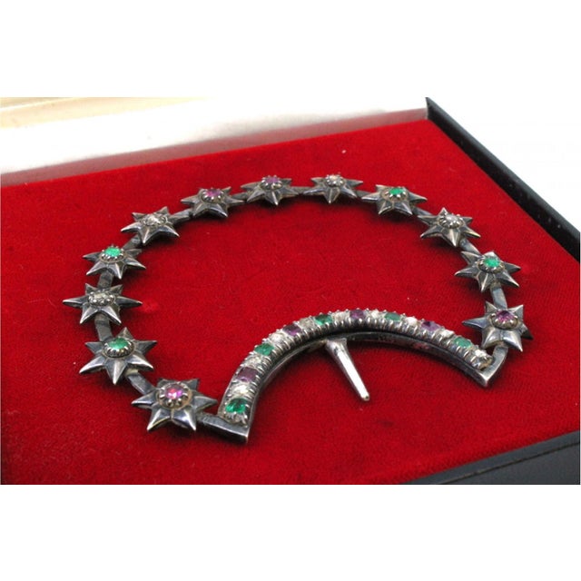 Metal Silver Splendor with Reliefs For Sale - Image 7 of 9