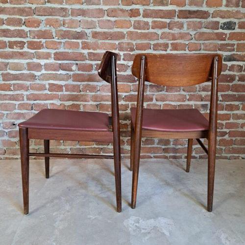 Vintage Chairs, Denmark, 1960s, Set of 8 For Sale - Image 4 of 5