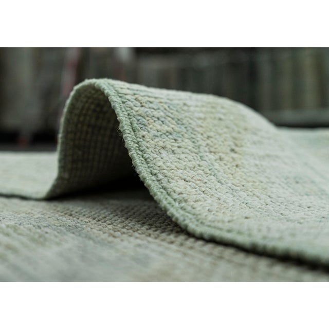 Textile Turkish Oushak Rug 2'5" x 6'3" #19489 For Sale - Image 7 of 8