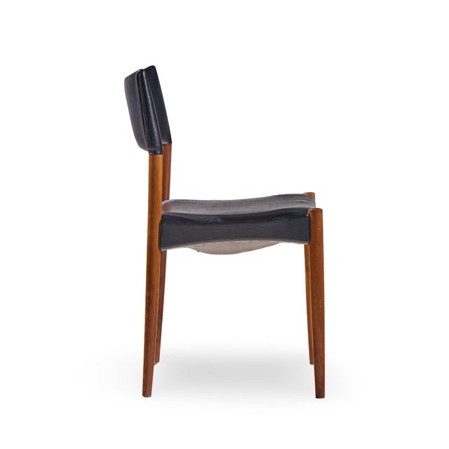 Villy Schou Andersen Mid Century Danish Teak Dining Chairs - Set of 4 For Sale - Image 11 of 12