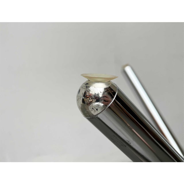 Mid-Century Modern Space Age Foldable Chrome Table Base, Finland, 1960s For Sale - Image 16 of 18