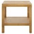 Wood Omara 1 Shelf Side Table in Natural For Sale - Image 7 of 8