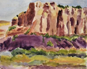 Bart Perry, Landscape V, Circa 1975