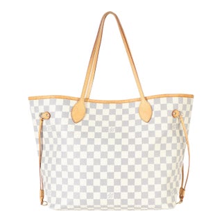 Damier Azur Canvas Neverfull MM For Sale